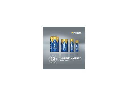 VARTA Pile alcaline Longlife Power, Baby (C), 2 pièces