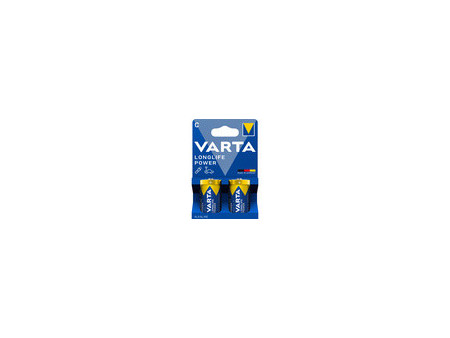 VARTA Pile alcaline Longlife Power, Baby (C), 2 pièces