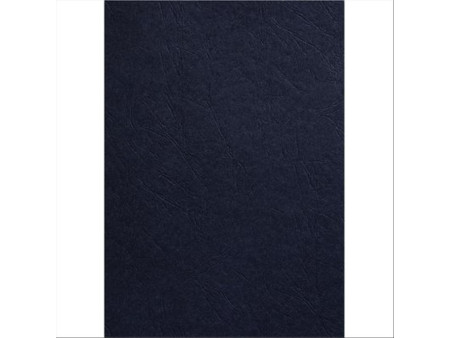 GBC Couverture de reliure grain cuir, A3, 250 g/m2, noir