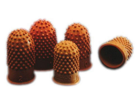 Rexel Doigtier, taille 00 - diamètre: 17 mm, orange