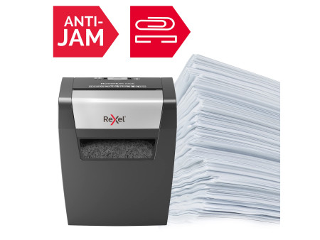 Rexel Destructeur de documents Momentum X406, particules