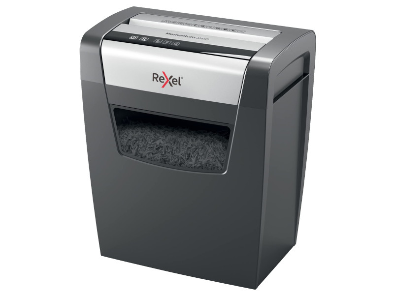 Rexel Destructeur de documents Momentum X410, particules