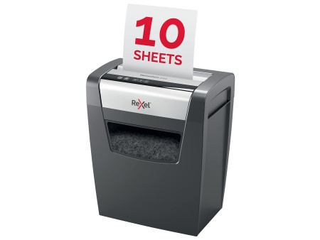 Rexel Destructeur de documents Momentum X410, particules