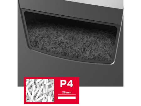 Rexel Destructeur de documents Momentum X410, particules