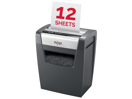 Rexel Destructeur de documents Momentum X312, particules