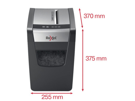 Rexel Destructeur de documents Momentum X312-SL, particules