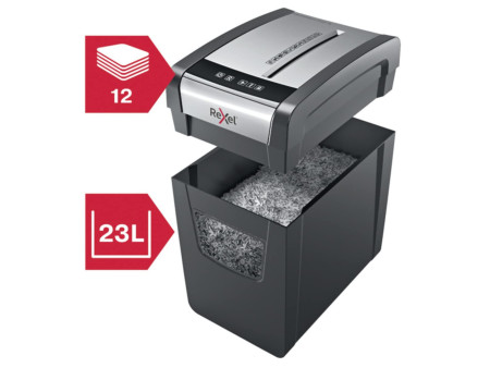 Rexel Destructeur de documents Momentum X312-SL, particules