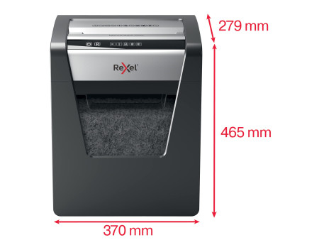 Rexel Destructeur de documents Momentum M510, particules