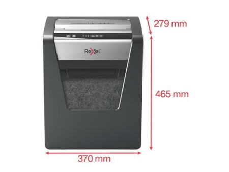 Rexel Destructeur de documents Momentum X415, particules