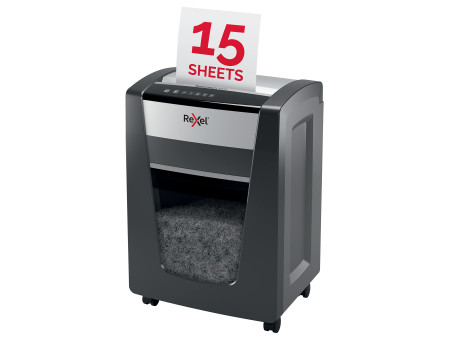 Rexel Destructeur de documents Momentum X515, particules
