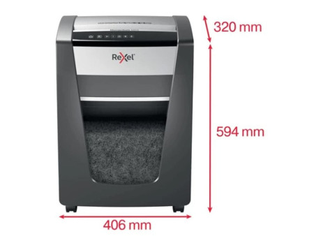Rexel Destructeur de documents Momentum X420, particules