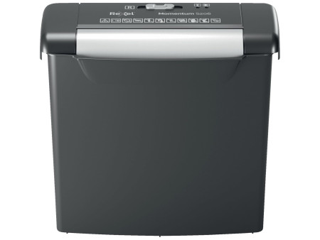 Rexel Destructeur de documents Momentum S206, bandes 6 mm