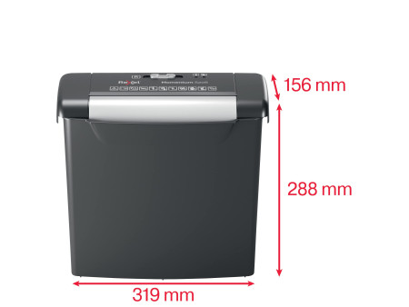 Rexel Destructeur de documents Momentum S206, bandes 6 mm