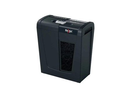 REXEL Destructeur de documents Secure S5, bandes 6 mm, noir