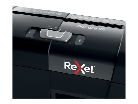 REXEL Destructeur de documents Secure X6, particules 4x40 mm