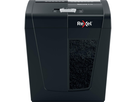 REXEL Destructeur de documents Secure X10,particules 4x40 mm