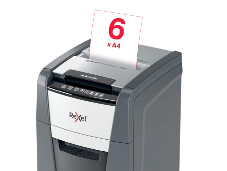 Rexel Destructeur de documents Optimum AutoFeed+ 150M
