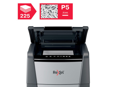 REXEL Destructeur de documents Optimum AutoFeed+ 225M