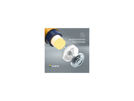 VARTA Pile alcaline Longlife, Mono (D), blister de 2