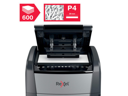 REXEL Destructeur de documents Optimum AutoFeed+ 600X