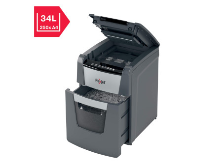 REXEL Destructeur de documents Optimum AutoFeed+ 90X,4x28 mm