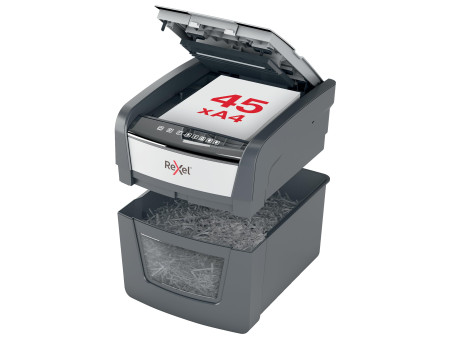 REXEL Destructeur de documents Optimum AutoFeed+ 45X, 4x28mm