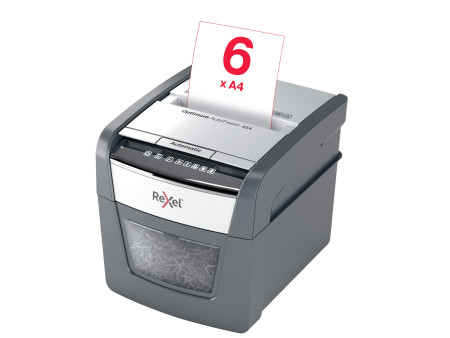 REXEL Destructeur de documents Optimum AutoFeed+ 45X, 4x28mm