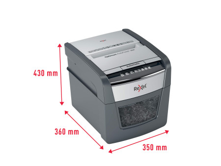REXEL Destructeur de documents Optimum AutoFeed+ 45X, 4x28mm