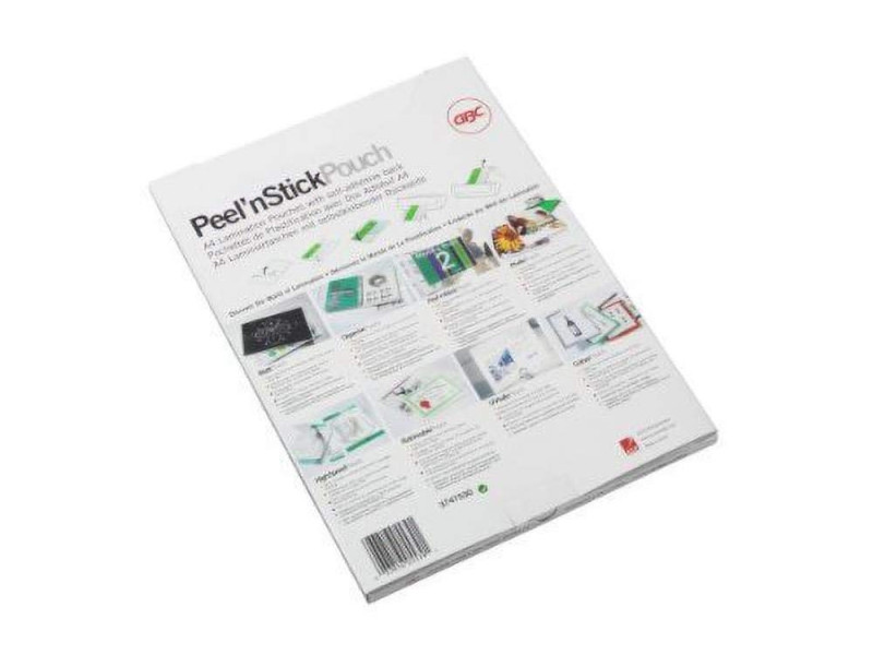 GBC Pochette de plastification Peel'nStickPouch, A3
