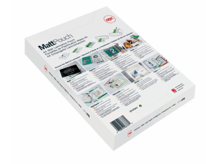 GBC Pochette de plastification A4, mat, 250 microns