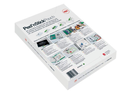 GBC Pochette de plastification Peel'nStickPouch, format A3