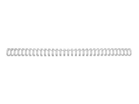 GBC Peigne à relier métal WireBind 6,0 mm, A5, 24 boucles