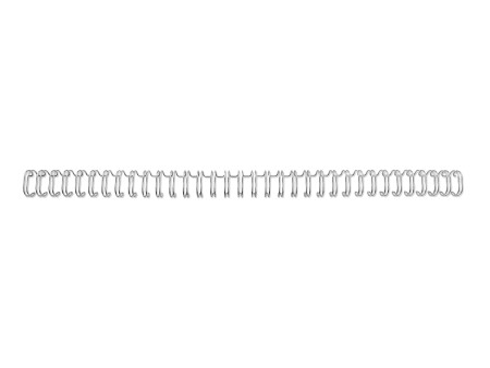 GBC Peigne à relier métal WireBind 8,0 mm, A5, 24 boucles