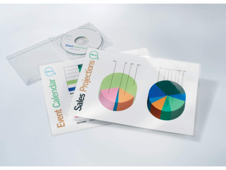 GBC Pochette de plastification, A7, brillant, 250 microns