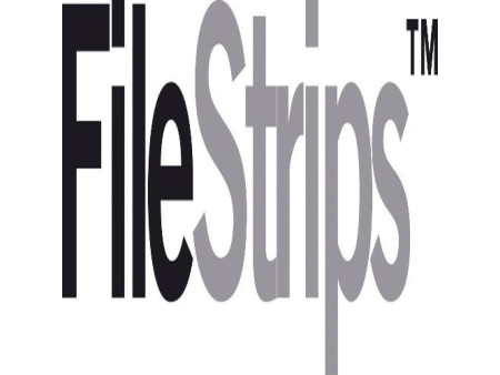 GBC Bande de classement FileStrips pour reliure ClickBind