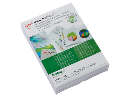 GBC Pochette de plastification, A4, brillant, 500 microns