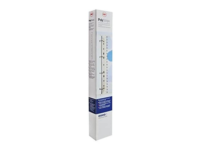 GBC Bande de classement FileStrips, reliure plastique/métal