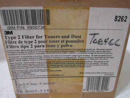Filtre de rechange type 2 pour aspirateurs SCS / coffret