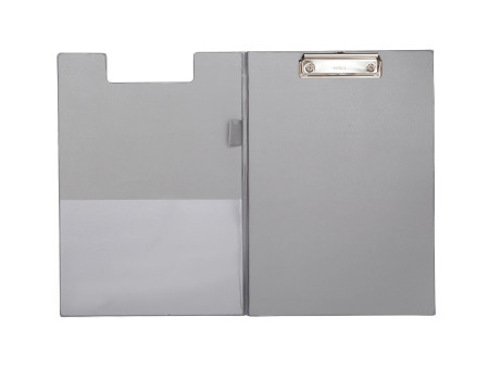 MAUL Porte-bloc, plastifié, A4, argent