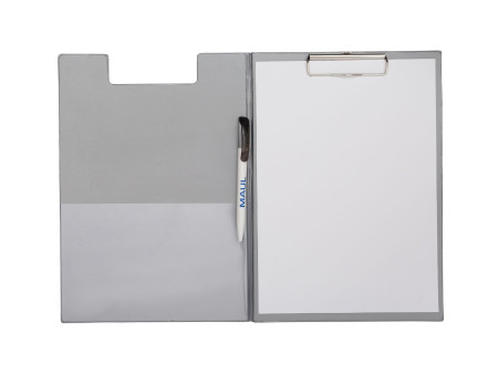MAUL Porte-bloc, plastifié, A4, argent