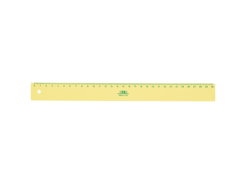 M+R Règle 'Green Line', 300 mm, en matériau biologique