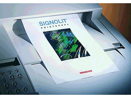 REGULUS Film polyester SIGNOLIT SC, A4, blanc