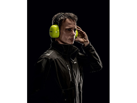 uvex Coquille anti-bruit K4, vert fluo