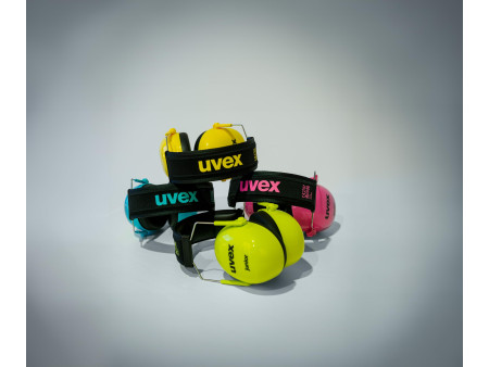 uvex Coquilles anti-bruit K Junior, rose / noir