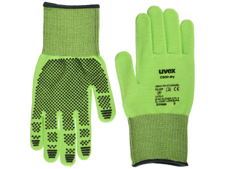 uvex Gant de protection contre les coupures C500 dry, T.9