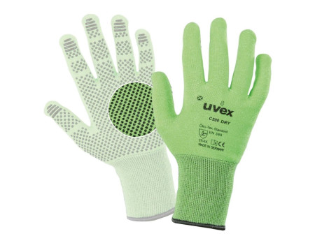 uvex Gant de protection contre les coupures C500 dry, T.11