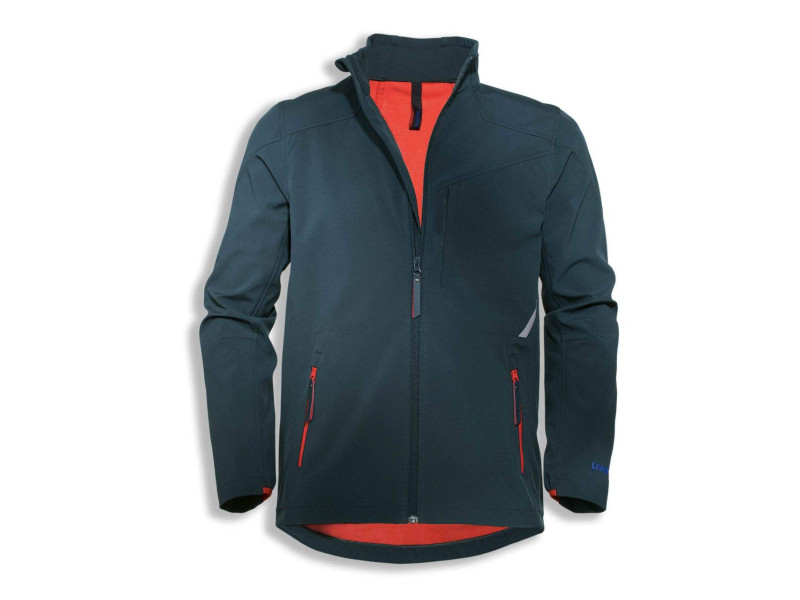 uvex Veste Softshell suXXeed, XL, bleu nuit