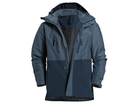 uvex Veste d'intempéries suXXeed, 5XL, bleu nuit