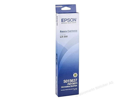 EPSON Ruban encreur pour EPSON Serie LX 300/350, noir