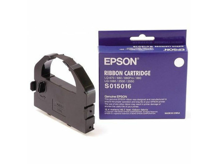EPSON Ruban encreur pour EPSON LQ670/LQ680, nylon, noir